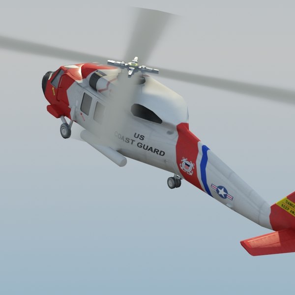 hh60j jayhawk 3d model - HH60J Jayhawk VRay... by ES3DStudios