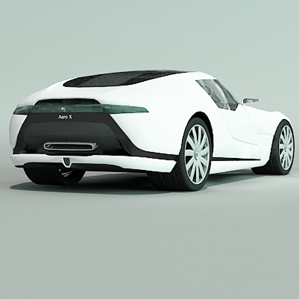 saab concept 3ds - Saab Aero X by 3d_addict