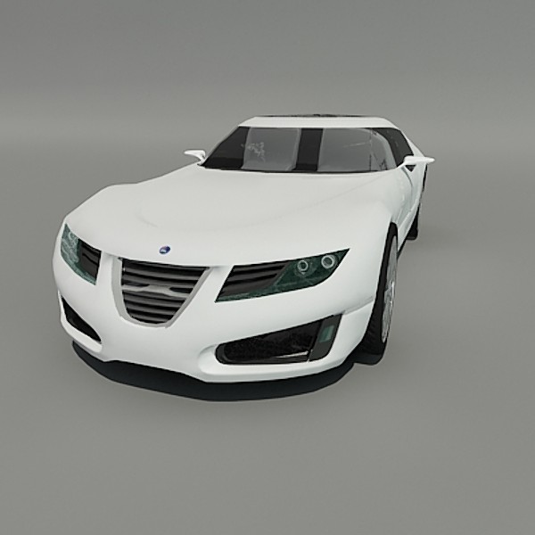 saab concept 3ds - Saab Aero X by 3d_addict