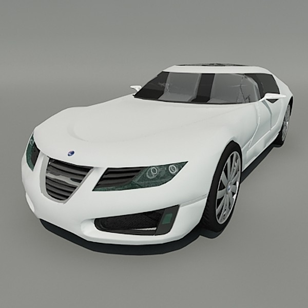 saab concept 3ds - Saab Aero X by 3d_addict