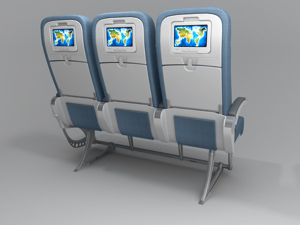 3ds max seat economy - economy-seat by polygonista