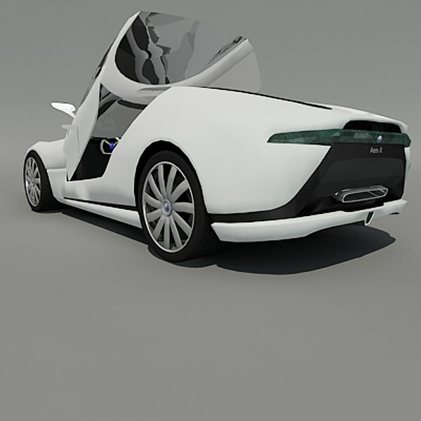 saab concept 3ds - Saab Aero X by 3d_addict