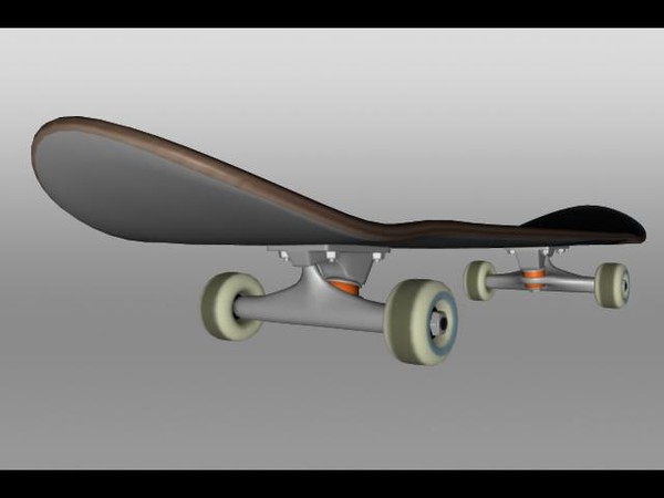 rigged skateboard ma - CB_Skateboard.rar by shockwaive