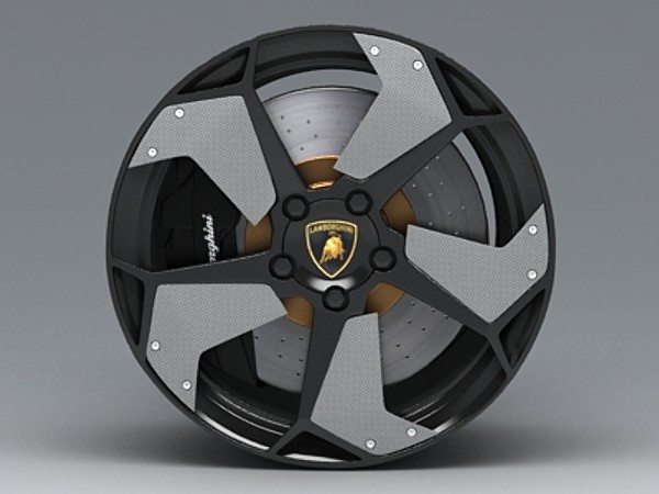 maya lamborghini reventon rim - Lamborghini Reventon rim by fabelar