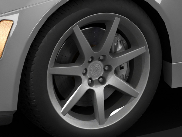 3d cadillac cts-v model - Cadillac CTS-V by fabelar