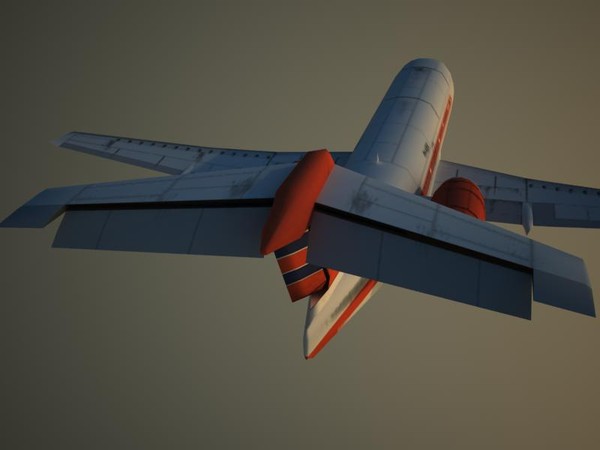 fokker f-70 70 3d model - Fokker F-70 by Alexander Miller
