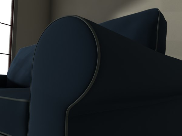 3d ikea sofa ektorp model - Ektorp ikea sofa by yourproduct