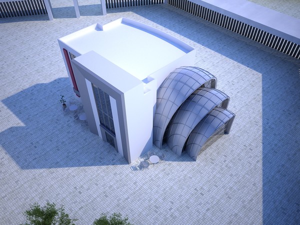 3d model scene company building - Company building by Ralf128