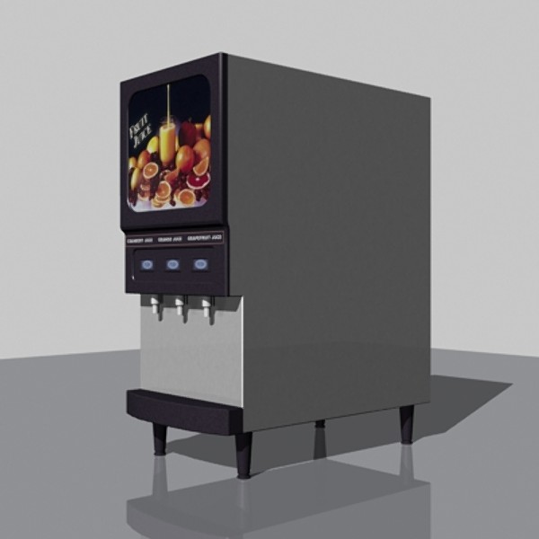3d juice dispenser - Juice Dispenser by mostlysquare