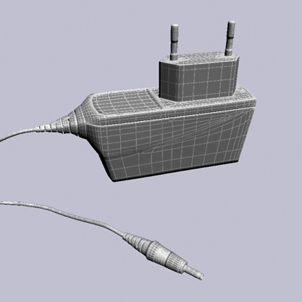 mobile charger 3d obj - Mobile Charger01 by sabah_au