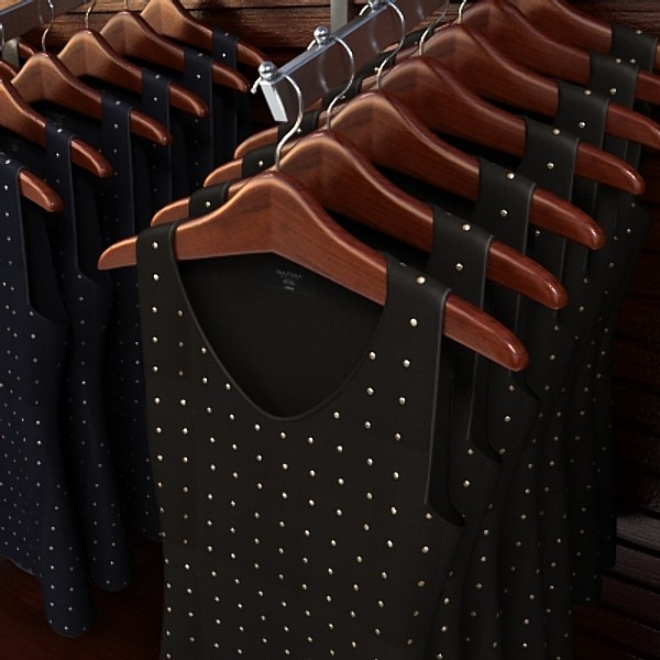 3d women blouse display model - blouses 4 display by monkeyodoom