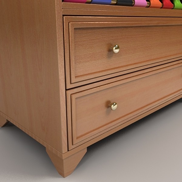 tie display rack 3d 3ds - tie display rack by monkeyodoom