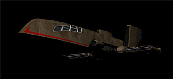 3d hwk-290 moldy crow model - HWK-290 Moldy Crow by valdyr