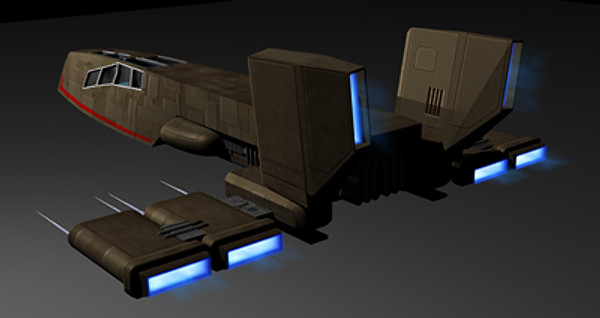 3d hwk-290 moldy crow model - HWK-290 Moldy Crow by valdyr