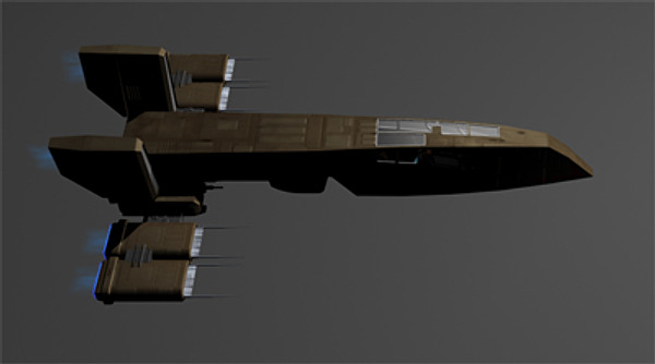 3d hwk-290 moldy crow model - HWK-290 Moldy Crow by valdyr