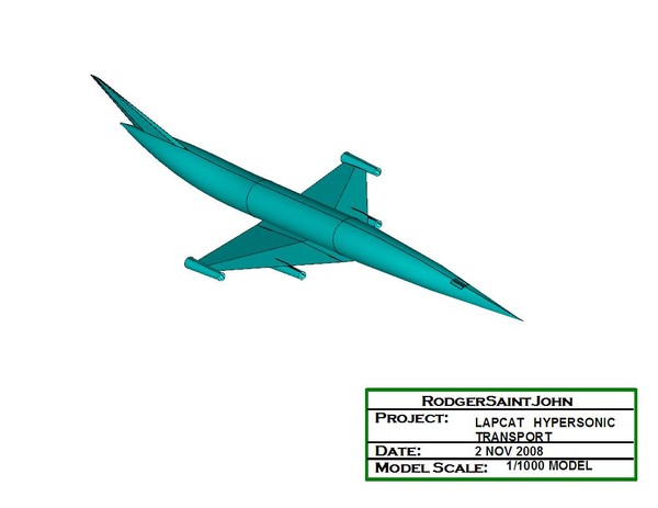 3ds max propulsion lapcat - LAPCAT.sat or ,skp or .stl by RodgerSaintJohn