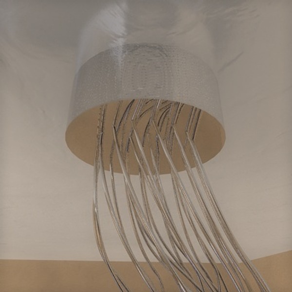 3d ceiling lamp model - FLEX (ART. 187324.00) by desigm