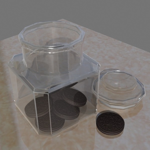 3ds max cookie jar - Cookie Jar by mostlysquare