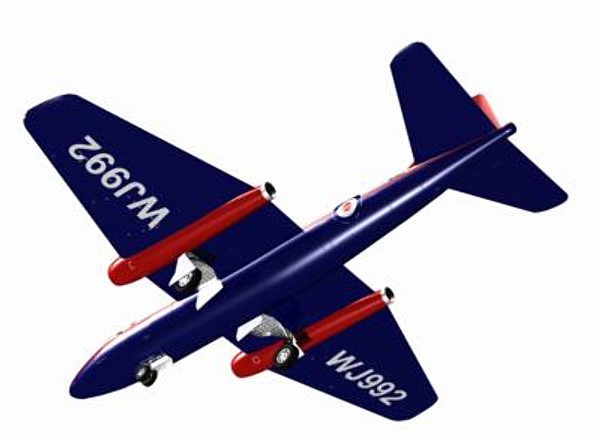 3ds english electric canberra t4 - English Electric Canberra T4 by pbratt