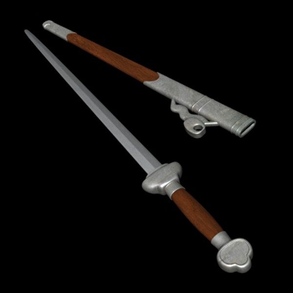 3d jian sword - Jian Sword by mostlysquare
