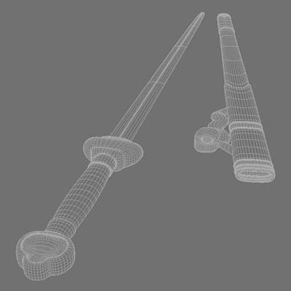 3d jian sword - Jian Sword by mostlysquare