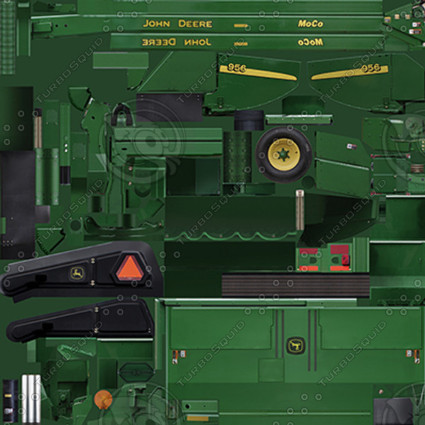 3ds max mower conditioner 1 - Mower Conditioner 1 by papillon