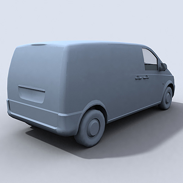 3d model of van - Van 3 by papillon