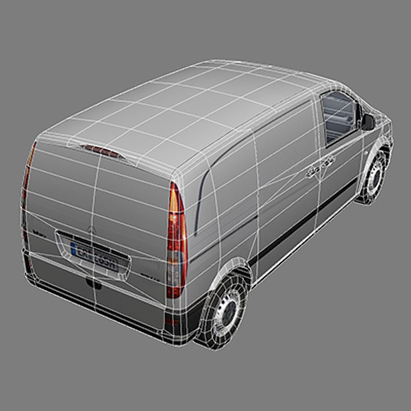 3d model of van - Van 3 by papillon