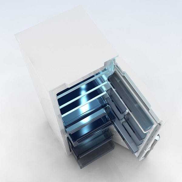 3d model fridge samsung rl 40 - Fridge.SAMSUNG.RL 40 ECSW1BWT.MF... by 3DLocker