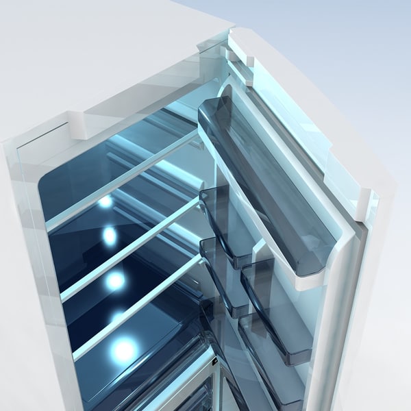 3d model fridge samsung rl 40 - Fridge.SAMSUNG.RL 40 ECSW1BWT.MF... by 3DLocker