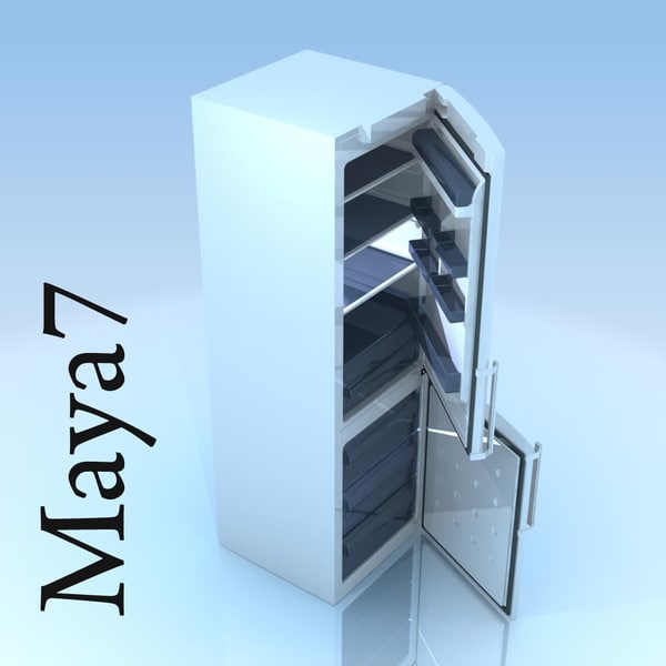 3d model fridge samsung rl 40 - Fridge.SAMSUNG.RL 40 ECSW1BWT.MF... by 3DLocker