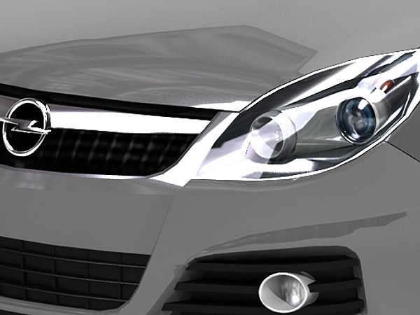 3d model opel vectra standard materials - Opel Vectra Standard Materials by fabelar