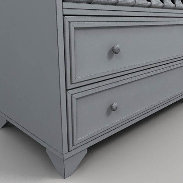 tie display rack 3d 3ds - tie display rack by monkeyodoom