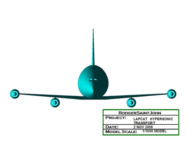 3ds max propulsion lapcat - LAPCAT.sat or ,skp or .stl by RodgerSaintJohn