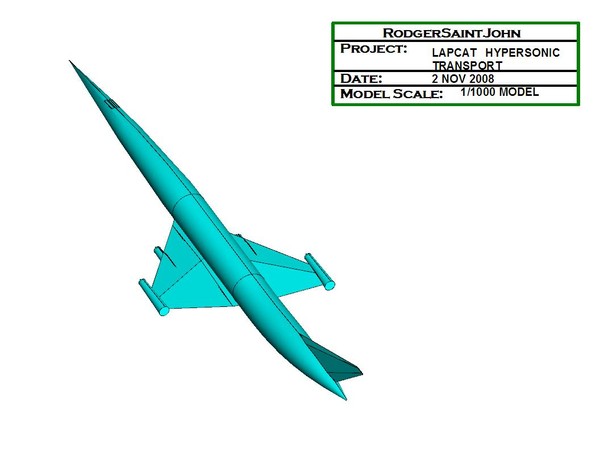 3ds max propulsion lapcat - LAPCAT.sat or ,skp or .stl by RodgerSaintJohn