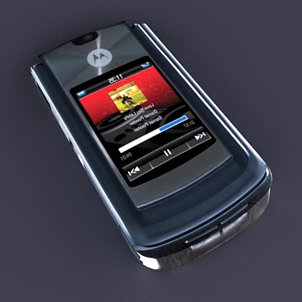 free motorola razr2 3d model - Motorola RAZR2 by fabelar
