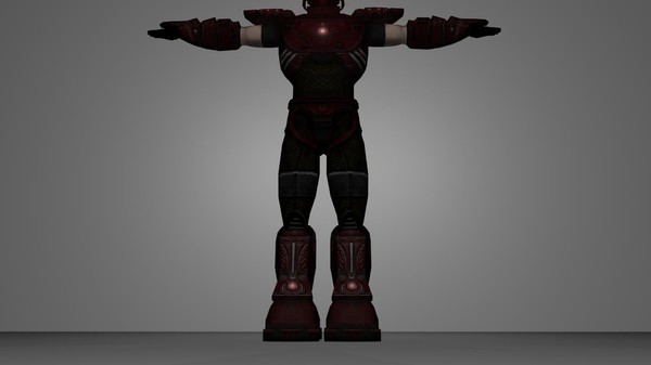 obj cyber warrior - CyberWarrior.blend by EMB3D