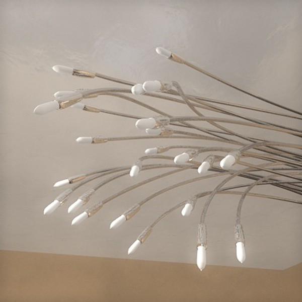 3d ceiling lamp model - FLEX (ART. 187324.00) by desigm