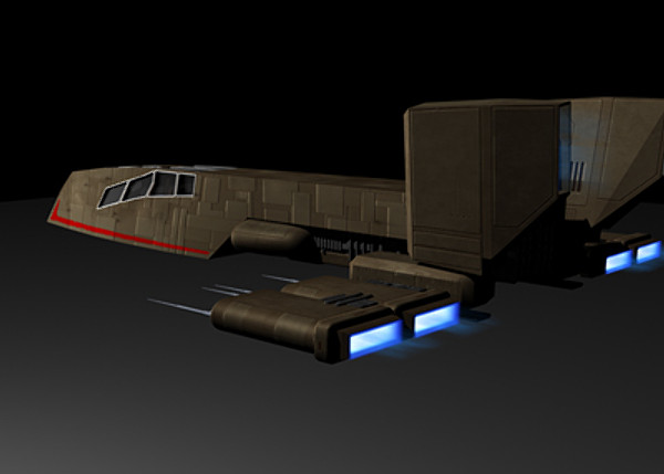 3d hwk-290 moldy crow model - HWK-290 Moldy Crow by valdyr