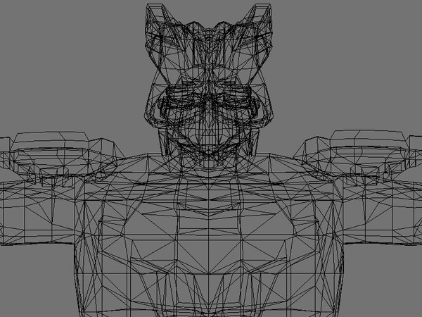 obj cyber warrior - CyberWarrior.blend by EMB3D