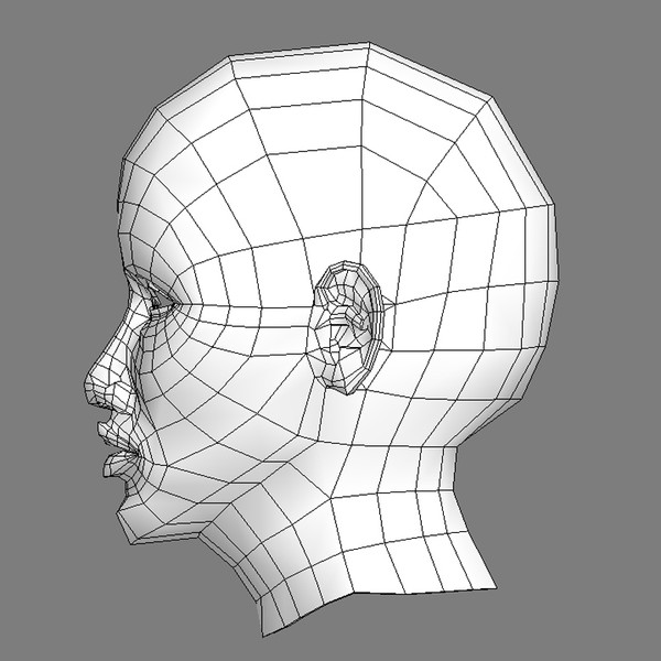 basic female head max - BasicHead_Female by vitamin_e