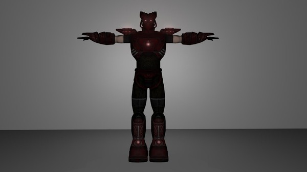 obj cyber warrior - CyberWarrior.blend by EMB3D