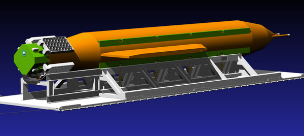 3d gbu-43 b moab bomb - GBU-43/B MOAB by gaston18