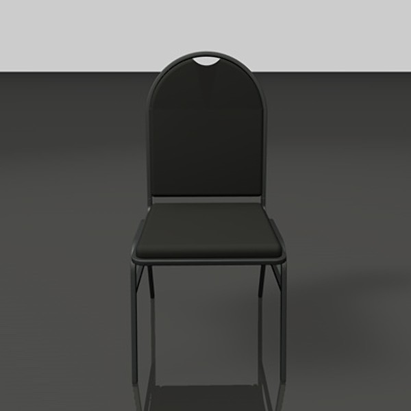3d hotel chair banquet model - Banquet Chair by rodolphoa
