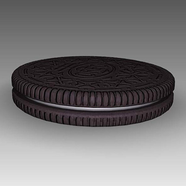 3d model chocolate cookie - Chocolate Cookie by mostlysquare