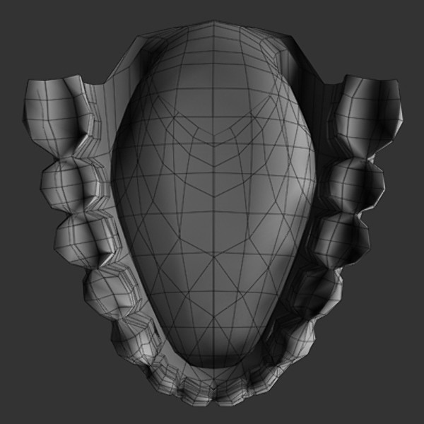 teeth tongue 3ds - Teeth & Tongue by Gra_Gra_74