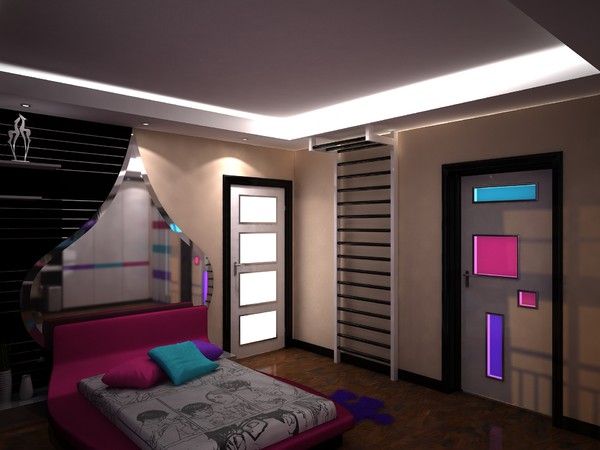 3d modern child design model - Kids Room by solarseas