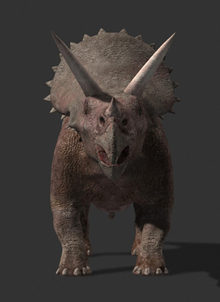 jp triceratops 3d obj - True Jp Triceratops Obj by Virtual creator