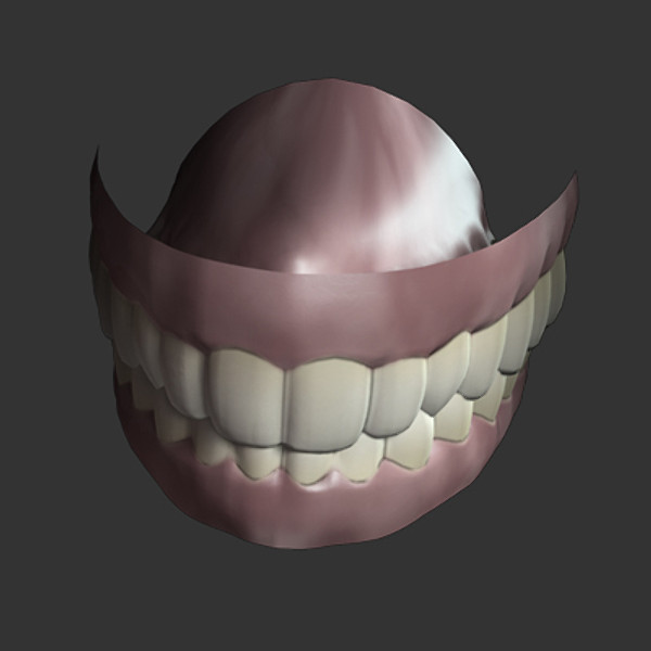 teeth tongue 3ds - Teeth & Tongue by Gra_Gra_74