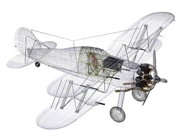 3d gloster sea gladiator fighter - Gloster Sea Gladiator by pbratt